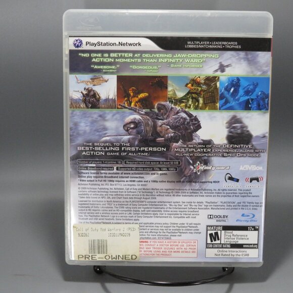 Call of Duty Modern Warfare 2 (Sony PlayStation 3) - Picture 2 of 3